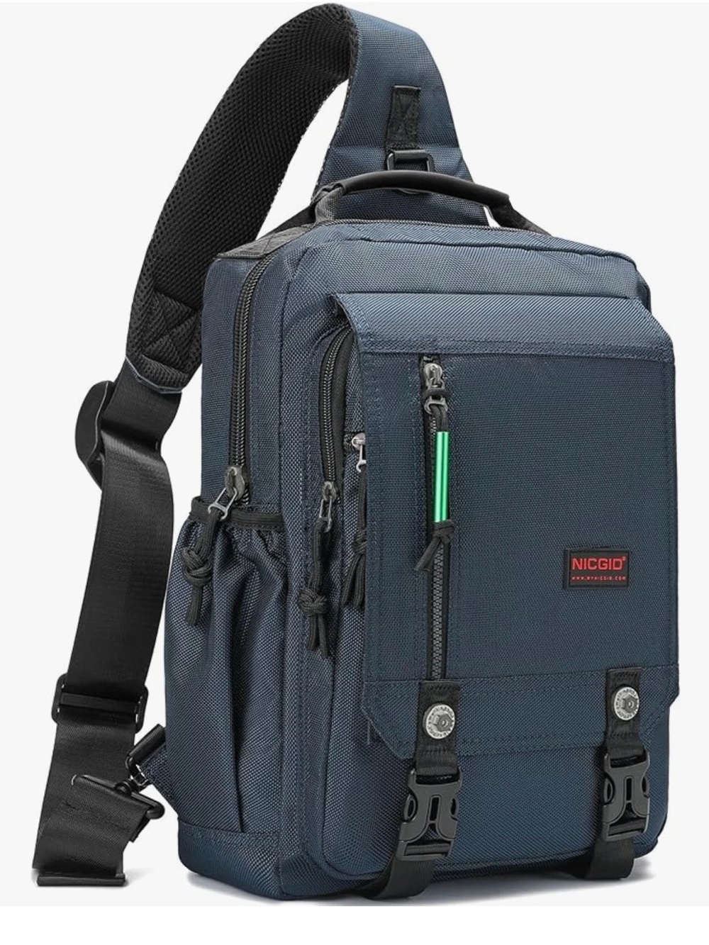 Navy Crossbody Sling Bag for Men